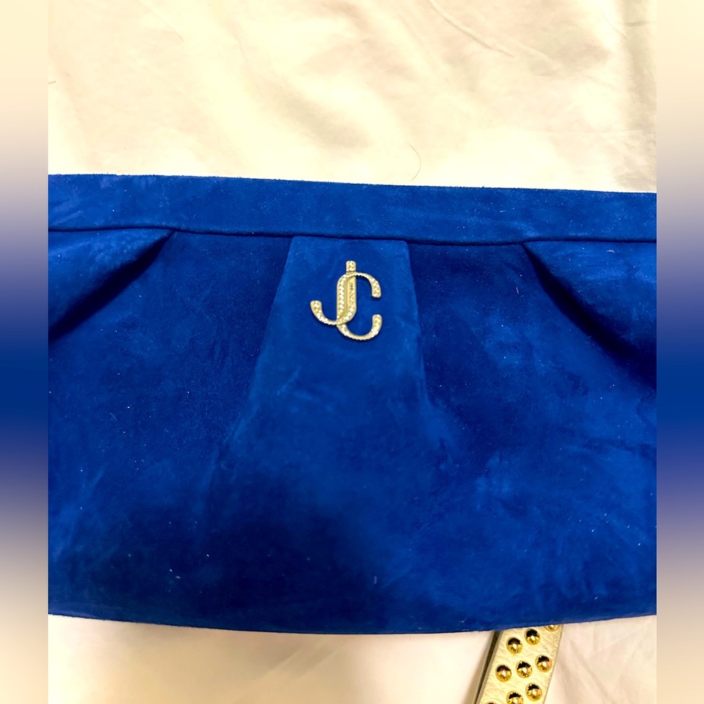 Jimmy Choo Suede Wristlet